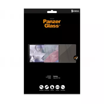 PanzerGlass® Película de proteção de ecrã Samsung Galaxy Tab A7 Lite, Samsung, Samsung - Galaxy Tab A7 Lite, aplicação a seco, resistente a riscos, resistente a choques, transparente, 1 unid.