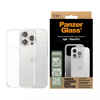 PanzerGlass ® HardCase transparente iPhone 16 Pro, capa, Apple, Apple - iPhone 16 Pro, transparente