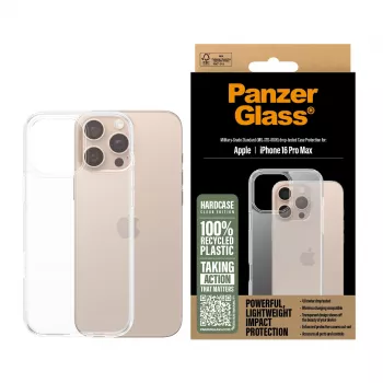 PanzerGlass ® HardCase transparente iPhone 16 Pro Max, capa, Apple, Apple - iPhone 16 Pro Max, transparente