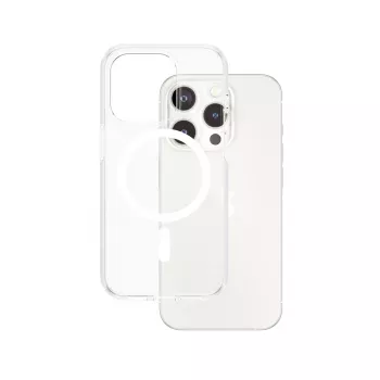 Capa PanzerGlass CARE™ by ® Urban Combat transparente com MagSafe branco iPhone 15 Pro