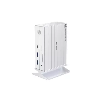 D-Link DUF-E01/E dock para portátil/replicador de portas com fios Thunderbolt 4 branco