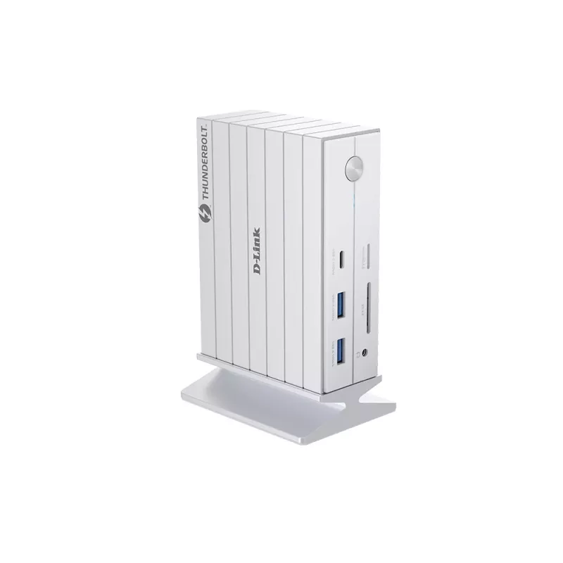 D-Link DUF-E01/E dock para portátil/replicador de portas com fios Thunderbolt 4 branco