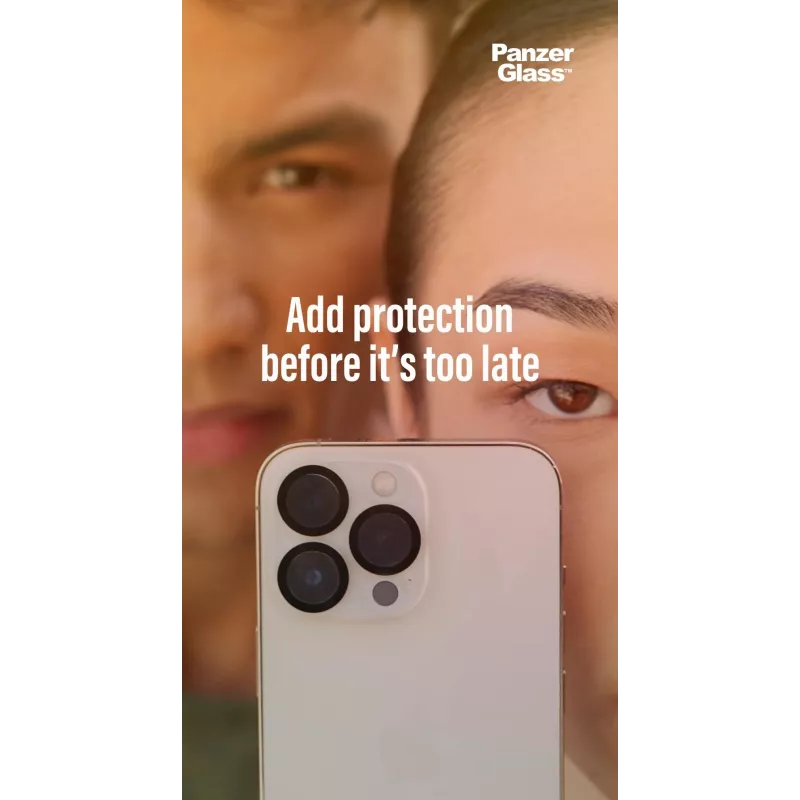 Protetor de objetiva de câmara PanzerGlass Apple iPhone 13 Pro 13 Pro Max resistente a riscos e choques