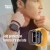 Capa integral PanzerGlass ® transparente Apple Watch SE 3 | SE | 6 | 5 | 4 | 44mm