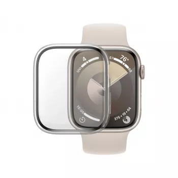 Capa integral PanzerGlass ® transparente com D3O® Apple Watch Series 9 | 45mm