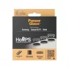 Proteção de lentes da câmara PanzerGlass Hoops Samsung Galaxy S23 FE preto resistente a riscos e choques