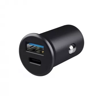 Acendedor de cigarros TRUST Maxo Universal preto carregamento rápido automóvel 12-24V