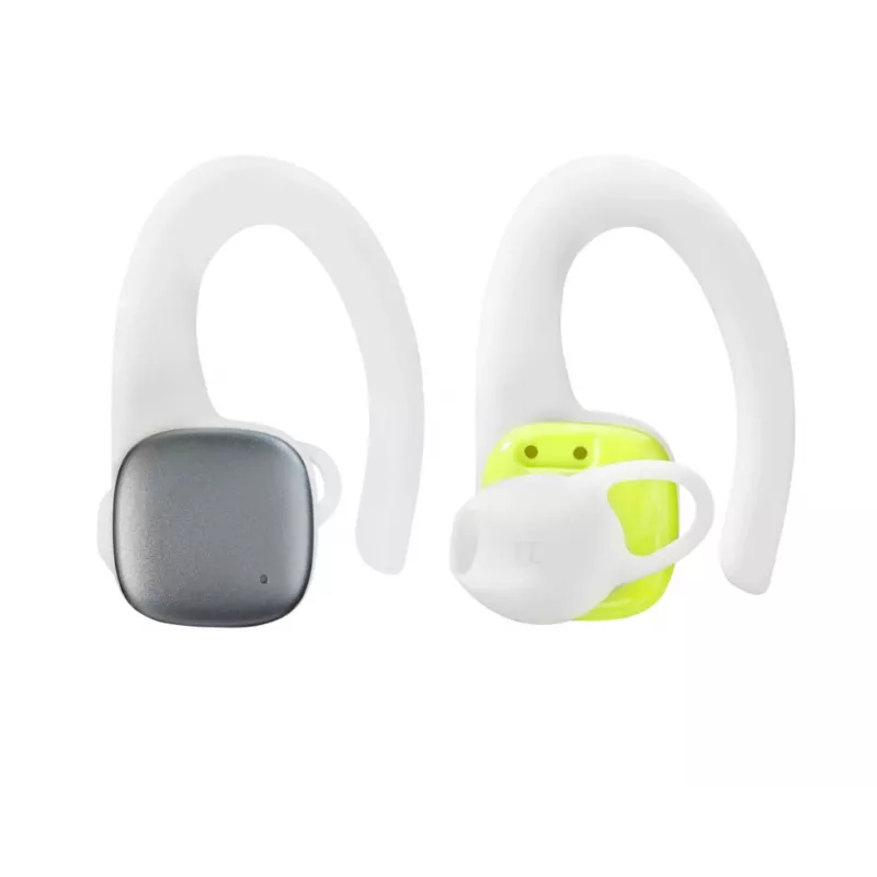 Hama Spirit Athletics auscultador True Wireless Stereo (TWS) com gancho desportivo Bluetooth branco, amarelo