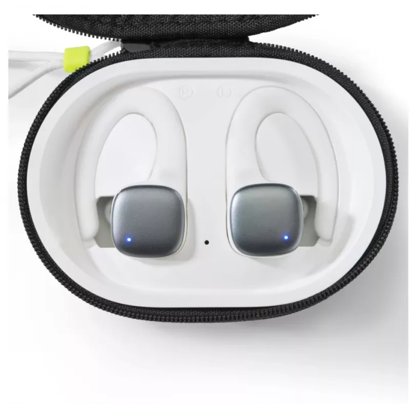 Hama Spirit Athletics auscultador True Wireless Stereo (TWS) com gancho desportivo Bluetooth branco, amarelo