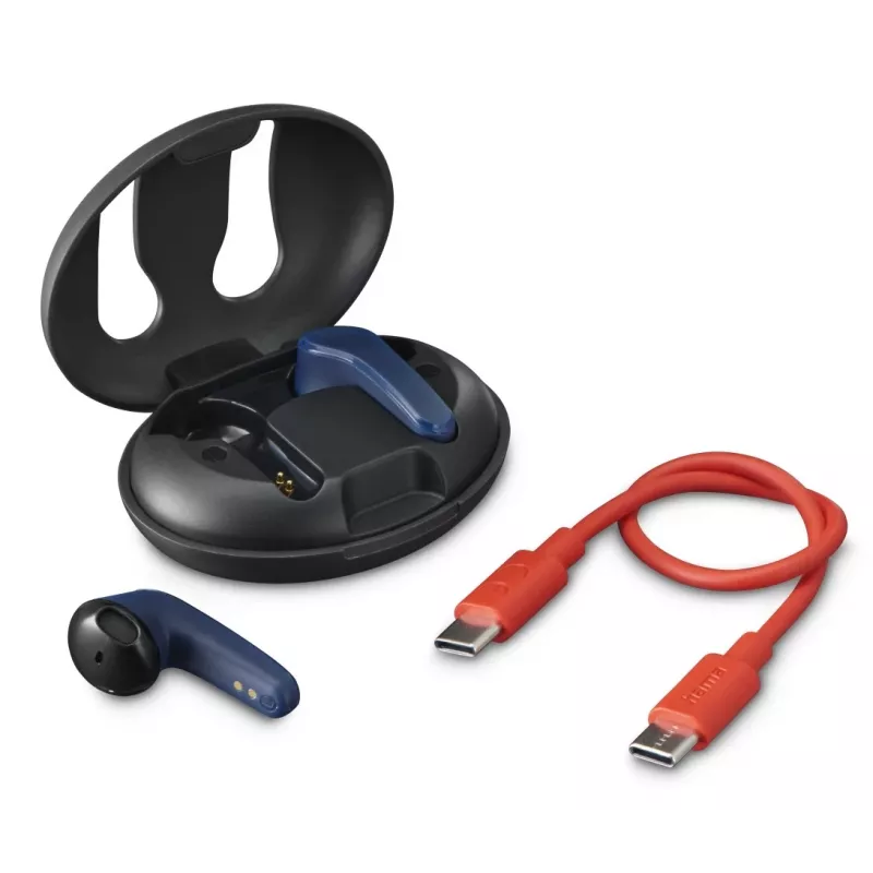Hama Spirit Unchained Headset True Wireless Stereo (TWS) In-Ear chamadas/música Bluetooth preto, azul