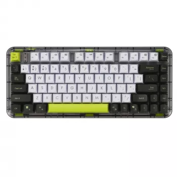 ASUS Jelly75 KD201 teclado mecânico, layout 75%, USB, RF Wireless e Bluetooth, multicolor