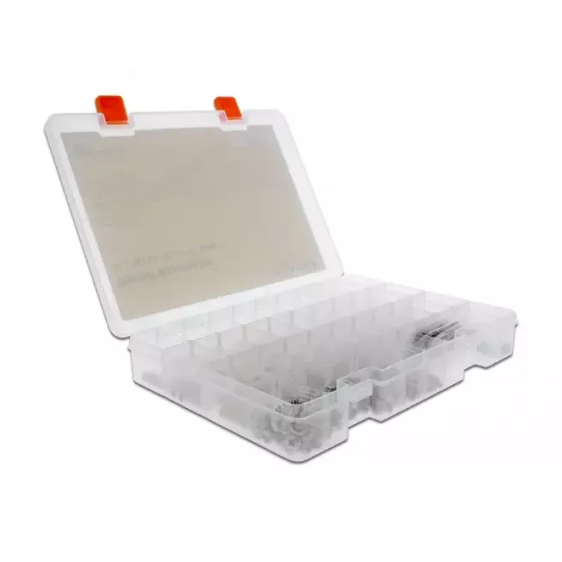 Conjunto de montagem DeLOCK 18349 transparente amarelo níquel aço
