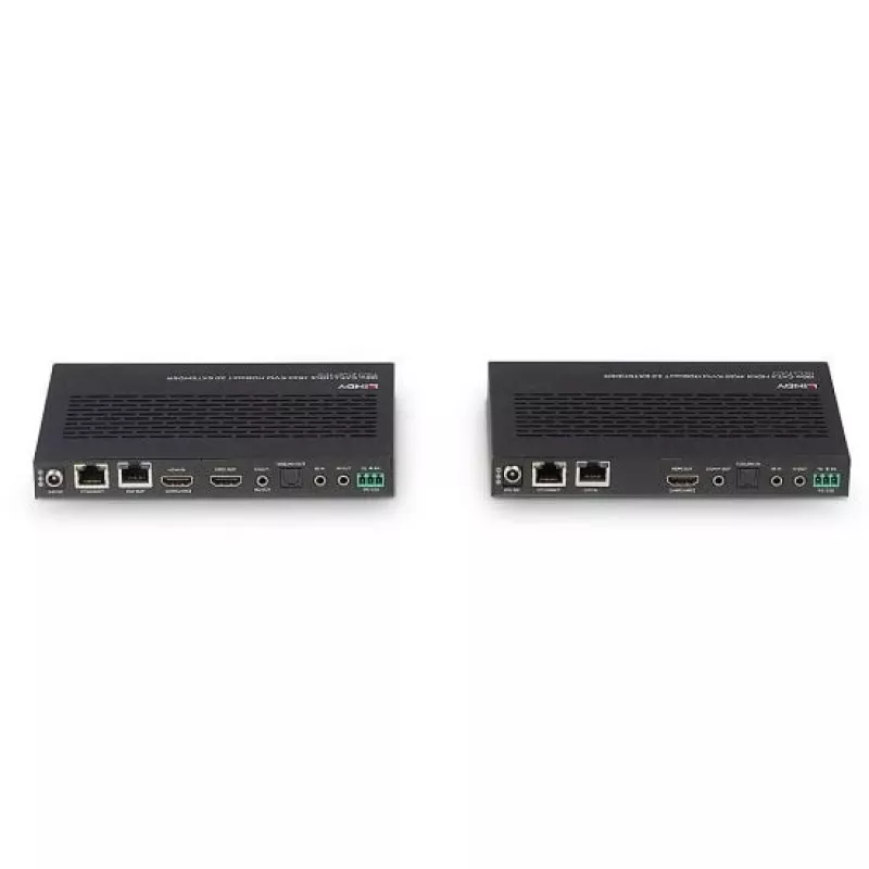 Lindy extensor KVM HDBaseT 3.0 Cat.6A HDMI 4K60, áudio, IR e RS-232 100 m