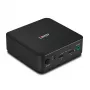 Lindy switch KVM 2 portas Type-C, DisplayPort 1.2, 3840 x 2160 píxeis, 4K Ultra HD, cinzento