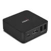 Lindy switch KVM 2 portas Type-C, DisplayPort 1.2, 3840 x 2160 píxeis, 4K Ultra HD, cinzento