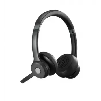 Hama BT700 Headset sem fios com arco de cabeça chamadas/música USB Type-C Bluetooth preto