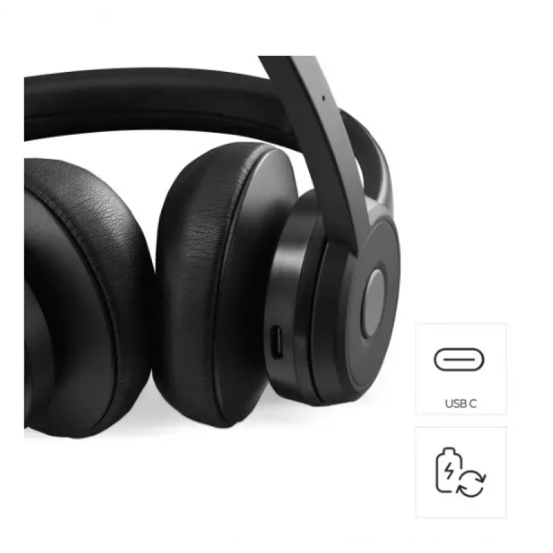 Hama BT700 Headset sem fios com arco de cabeça chamadas/música USB Type-C Bluetooth preto