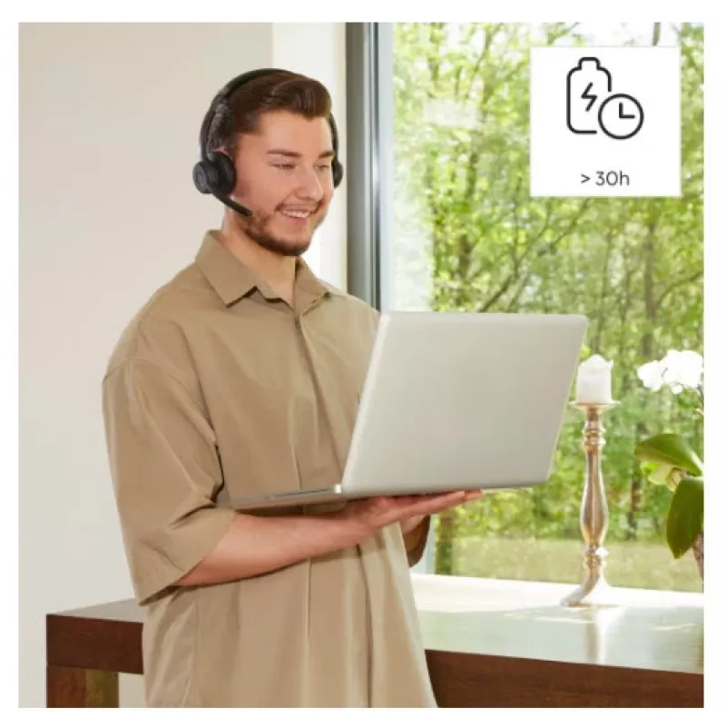 Hama BT700 Headset sem fios com arco de cabeça chamadas/música USB Type-C Bluetooth preto