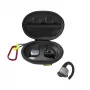 Hama Spirit Athletics Headset True Wireless Stereo (TWS) com gancho auricular desporto Bluetooth preto