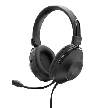 Trust HS-250 Headset com fios Head-band chamadas/música preto