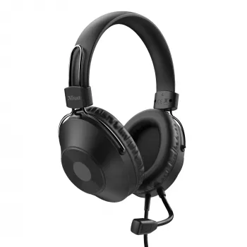 Trust HS-250 Headset com fios Head-band chamadas/música preto