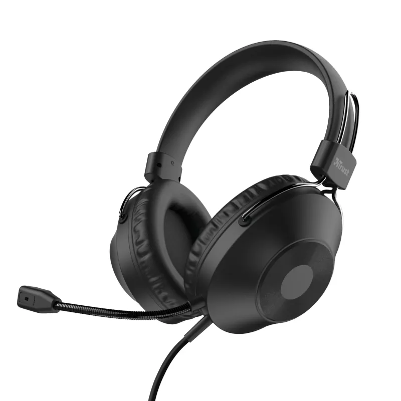 Trust HS-250 Headset com fios Head-band chamadas/música preto