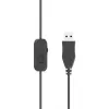 Trust HS-250 Headset com fios Head-band chamadas/música preto