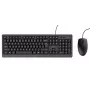 Trust TKM-250 Teclado rato incluído escritório USB QWERTZ alemão preto