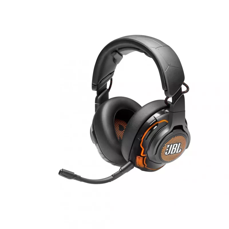 JBL Quantum One auscultadores gaming com fio circum-auriculares, cancelamento ativo de ruído, USB-C, 3,5 mm, 20 - 20000 Hz, pretos