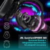 JBL Quantum One auscultadores gaming com fio circum-auriculares, cancelamento ativo de ruído, USB-C, 3,5 mm, 20 - 20000 Hz, pretos