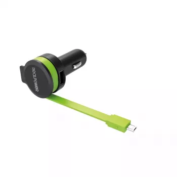 Carregador móvel RealPower 257635 universal preto verde