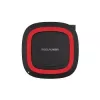 Carregador sem fios RealPower FreeCharge-10 smartphone preto vermelho