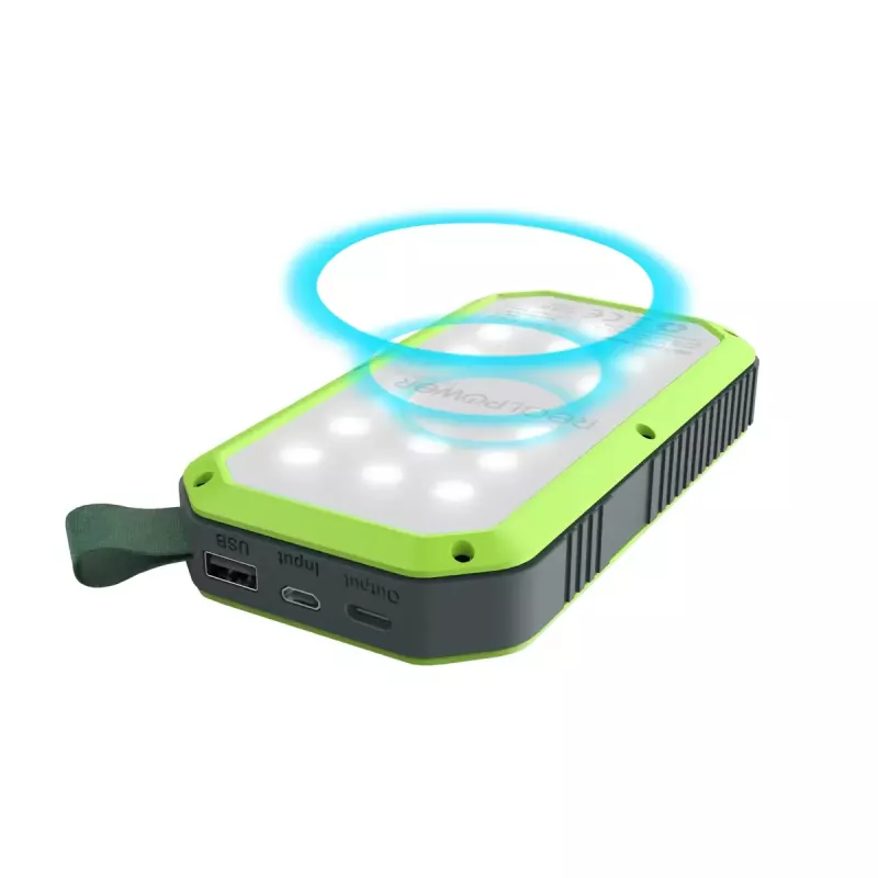 Powerbank portátil RealPower PB-10000 Solar 10000 mAh