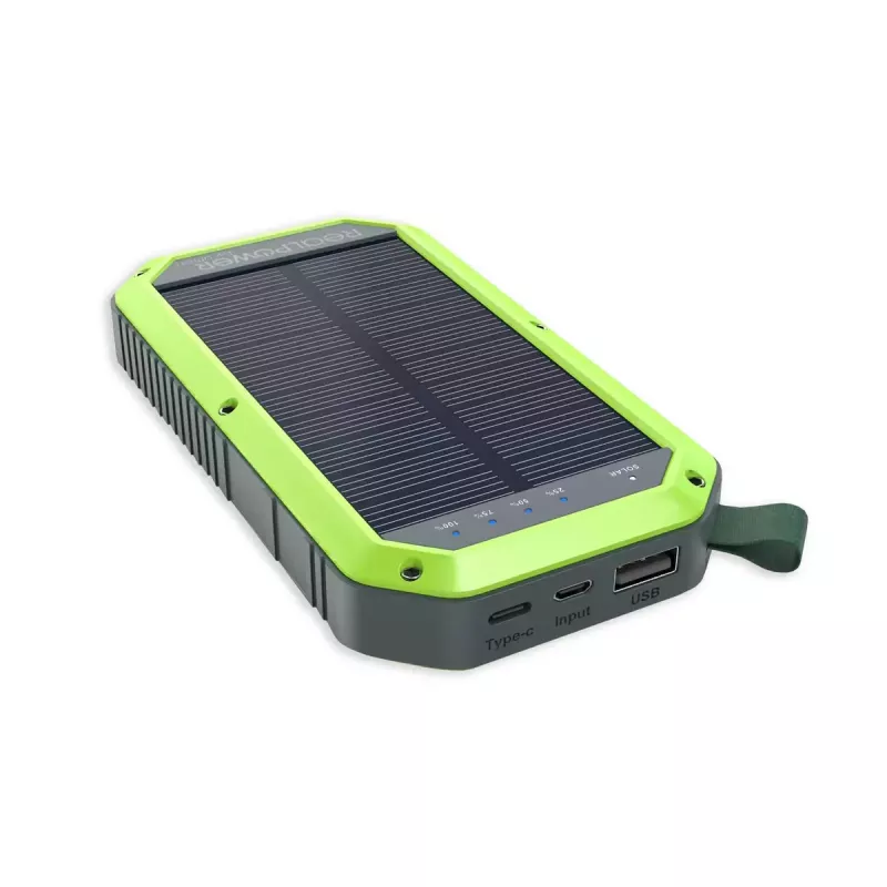 Powerbank portátil RealPower PB-10000 Solar 10000 mAh