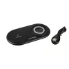 Carregador de interior USB RealPower ChargeAIR Duo para smartphone e smartwatch Preto