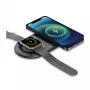 Carregador de interior USB RealPower ChargeAIR Duo para smartphone e smartwatch Preto