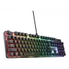 Teclado gaming Trust GXT 871 Zora Mecânico USB RGB Preto