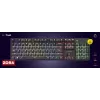 Teclado gaming Trust GXT 871 Zora Mecânico USB RGB Preto