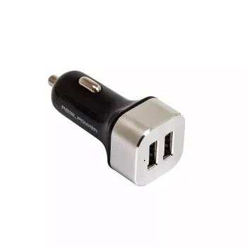 Carregador móvel RealPower 176635 Universal preto prateado