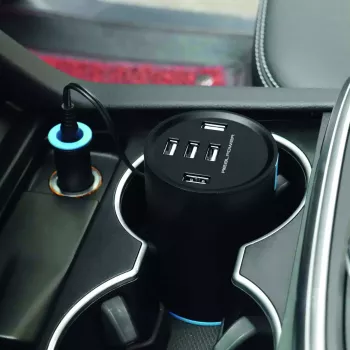 Carregador de automóvel Ultron 195445 Universal preto isqueiro