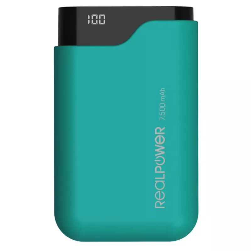 Bateria portátil RealPower PB-7500C 7500 mAh