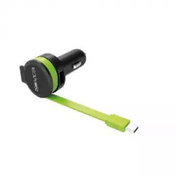 Carregador móvel RealPower 257636 Universal preto verde