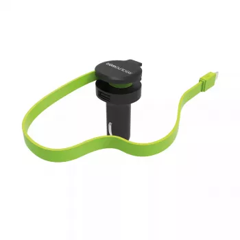 Carregador móvel RealPower 257637 Universal preto verde