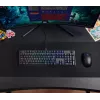 Teclado gaming Trust GXT 866 Torix mecânico USB QWERTZ preto