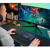 Teclado gaming Trust GXT 866 Torix mecânico USB QWERTZ preto