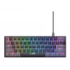Teclado gaming Trust GXT 867 Acira USB QWERTZ alemão preto cinzento 60% mecânico RGB