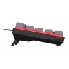 Teclado gaming Trust GXT 867 Acira USB QWERTZ alemão preto cinzento 60% mecânico RGB