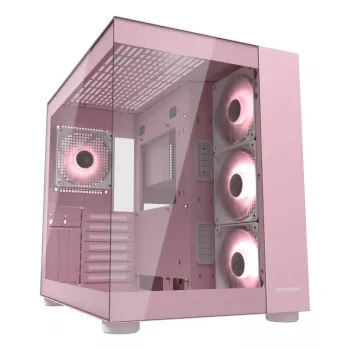 Caixa de PC COUGAR Gaming FV150 RGB Midi Tower rosa