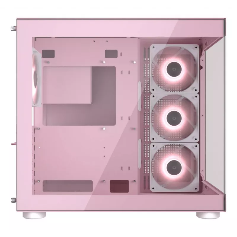 Caixa de PC COUGAR Gaming FV150 RGB Midi Tower rosa