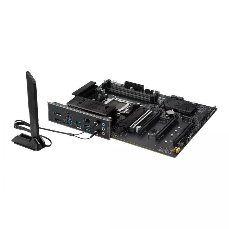 Placa-mãe ASUS B850 MAX GAMING WIFI Socket AM5 ATX, AMD B850, DDR5, 4 DIMM, 256 GB, Wi‑Fi 6E, Ethernet 2.5Gb